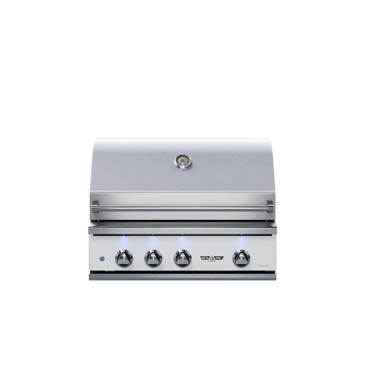 Delta Heat 32" Built-In Gas Grill | White Display Panel 1