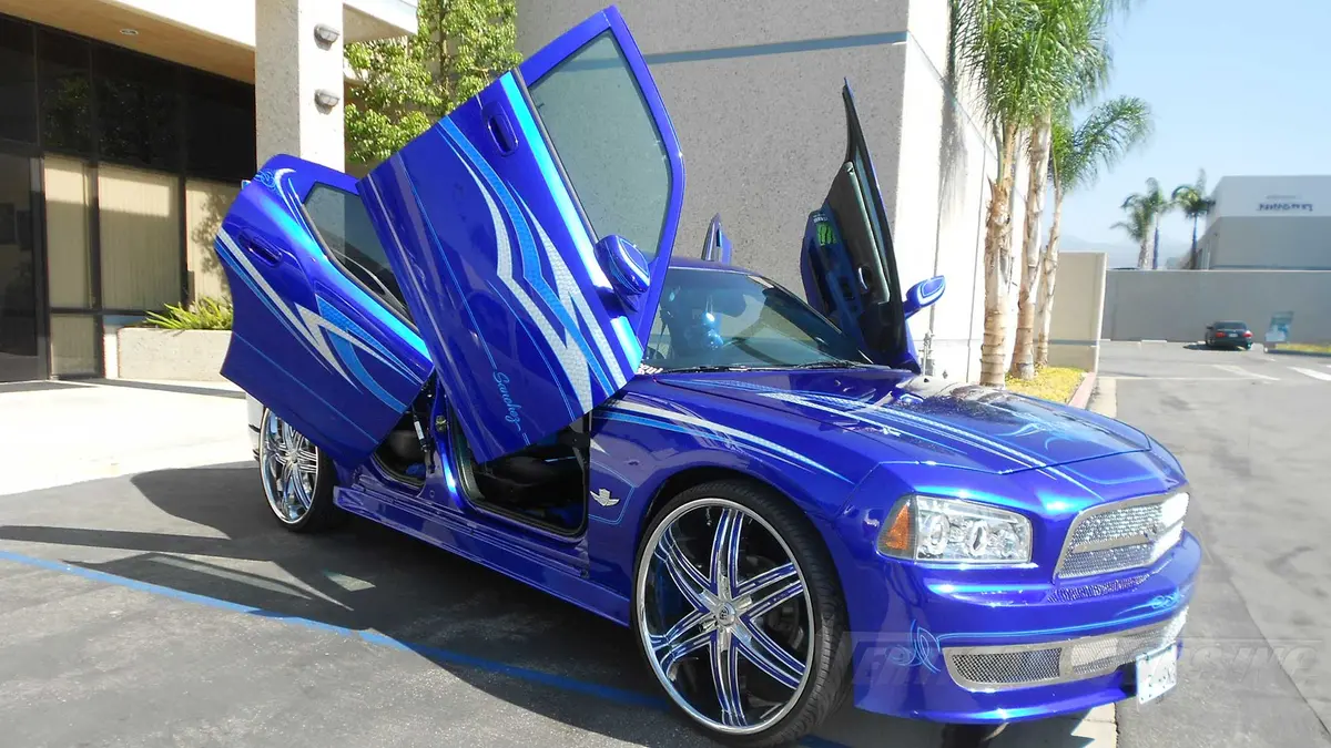 Rear Vertical Doors Kit Compatible Dodge Charger 2005-2010 1