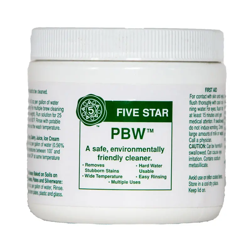 Five Star Pbw Sanitizer (Powder Brewery Wash) 1