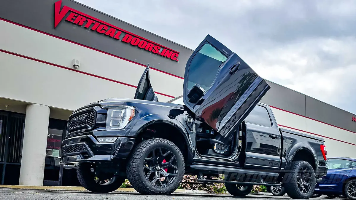 Vertical Doors Kit Compatible Ford F-150 2015-2026 1