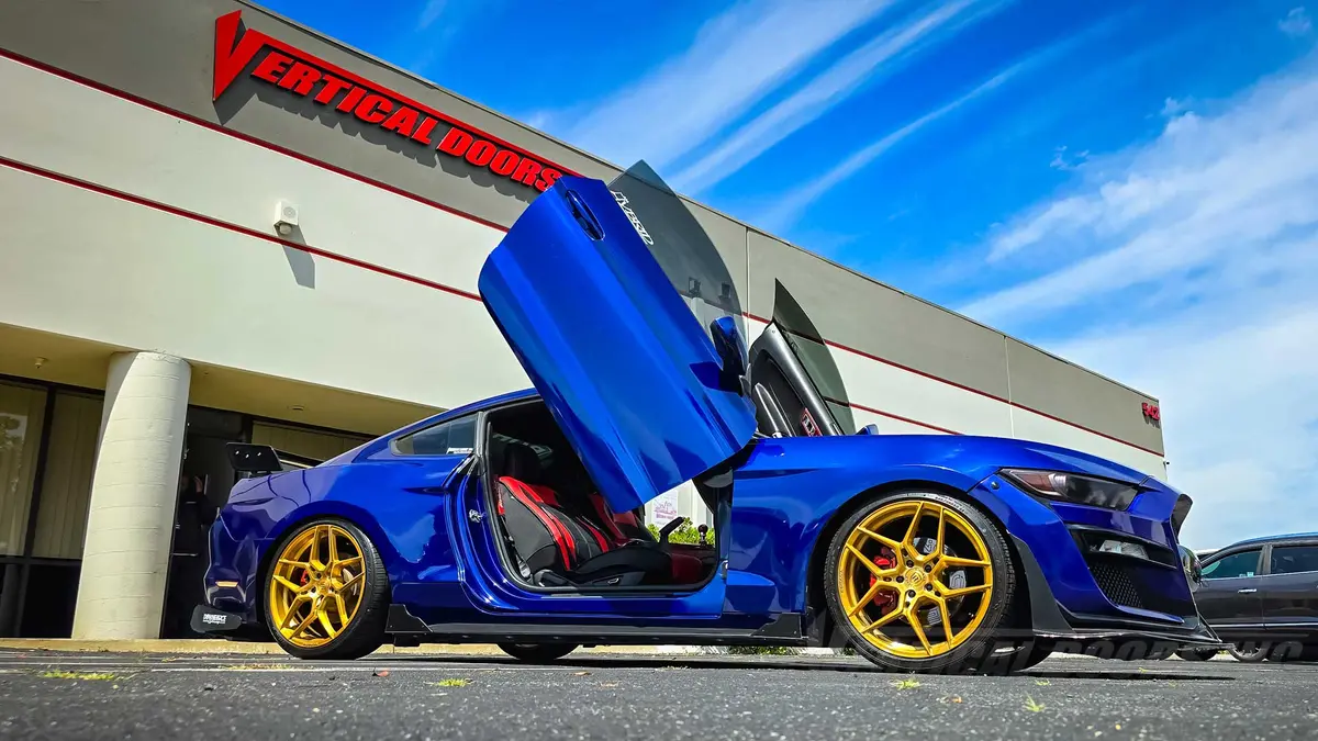 Vertical Doors Kit Compatible Ford Mustang 2015-2023 1