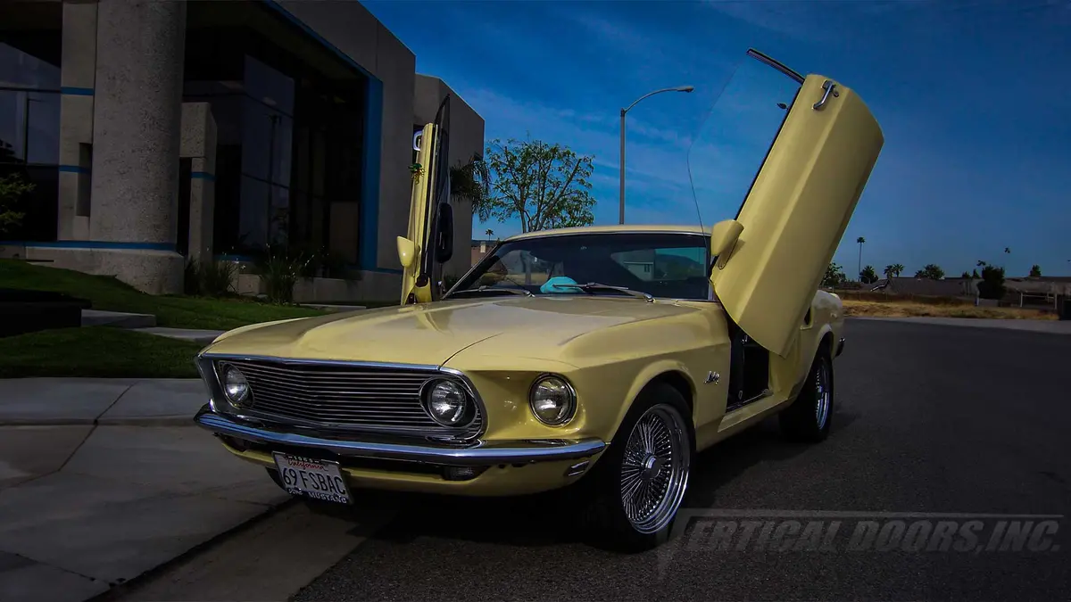 Vertical Doors Kit Compatible Ford Mustang 1969-1970 Special Order Kit 1