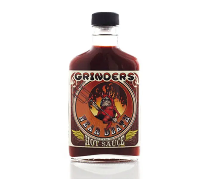 Grinders Near Death Hot Sauce 1
