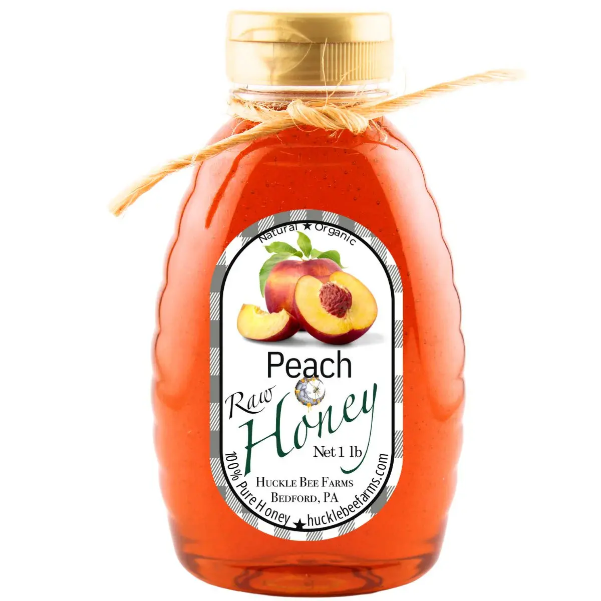 Huckle Bee Farms Peach Honey 1