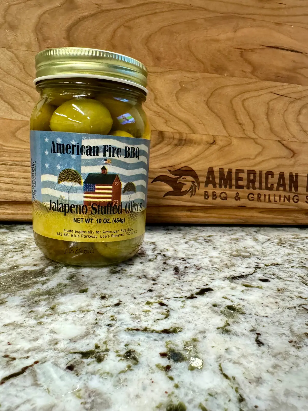 American Fire Bbq Jalapeno Stuffed Olives 1