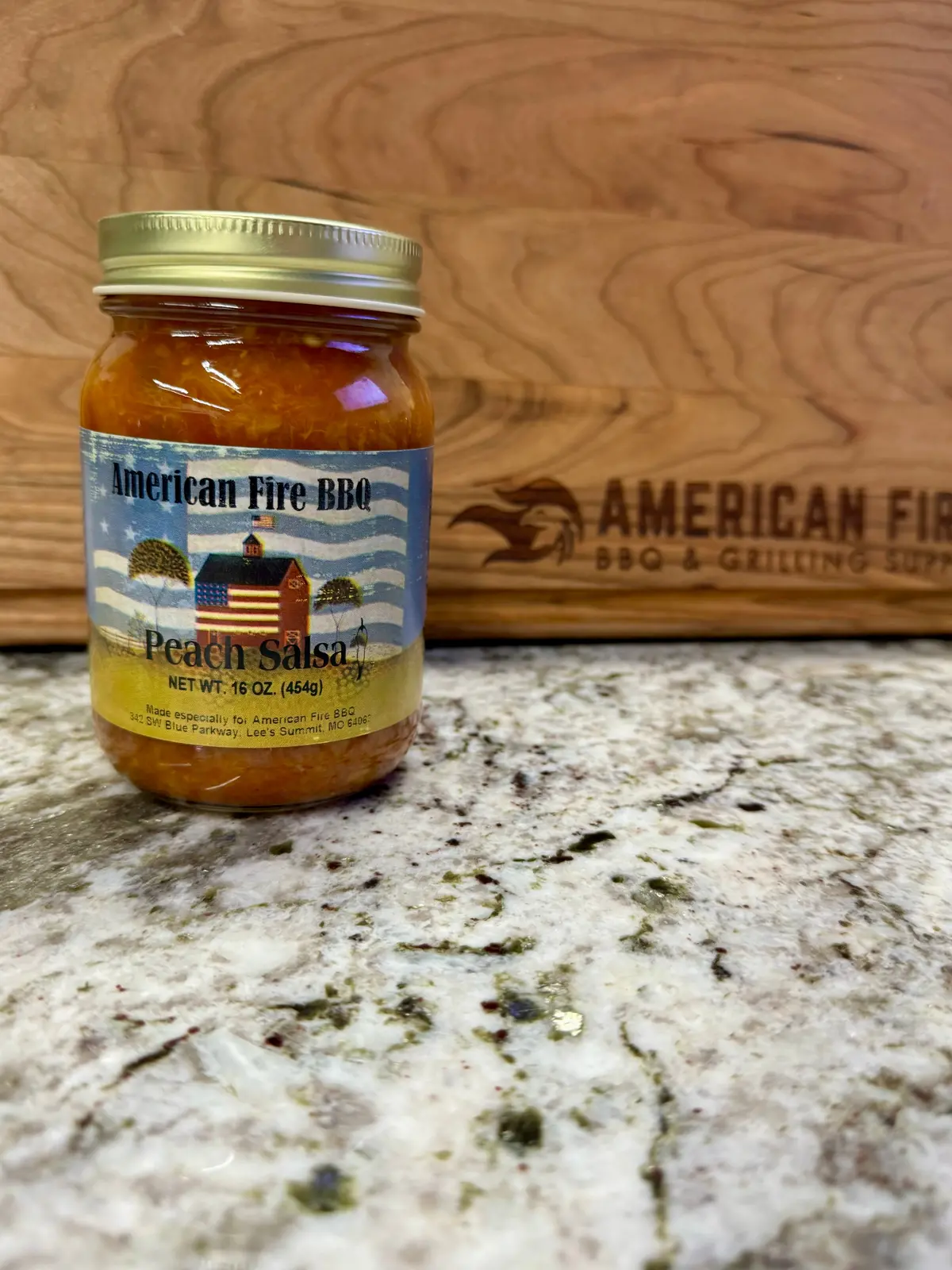 American Fire Bbq Peach Salsa 1