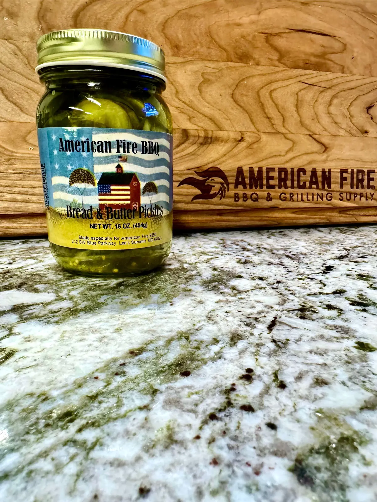 American Fire Bbq Bread & Butter Pickles 1