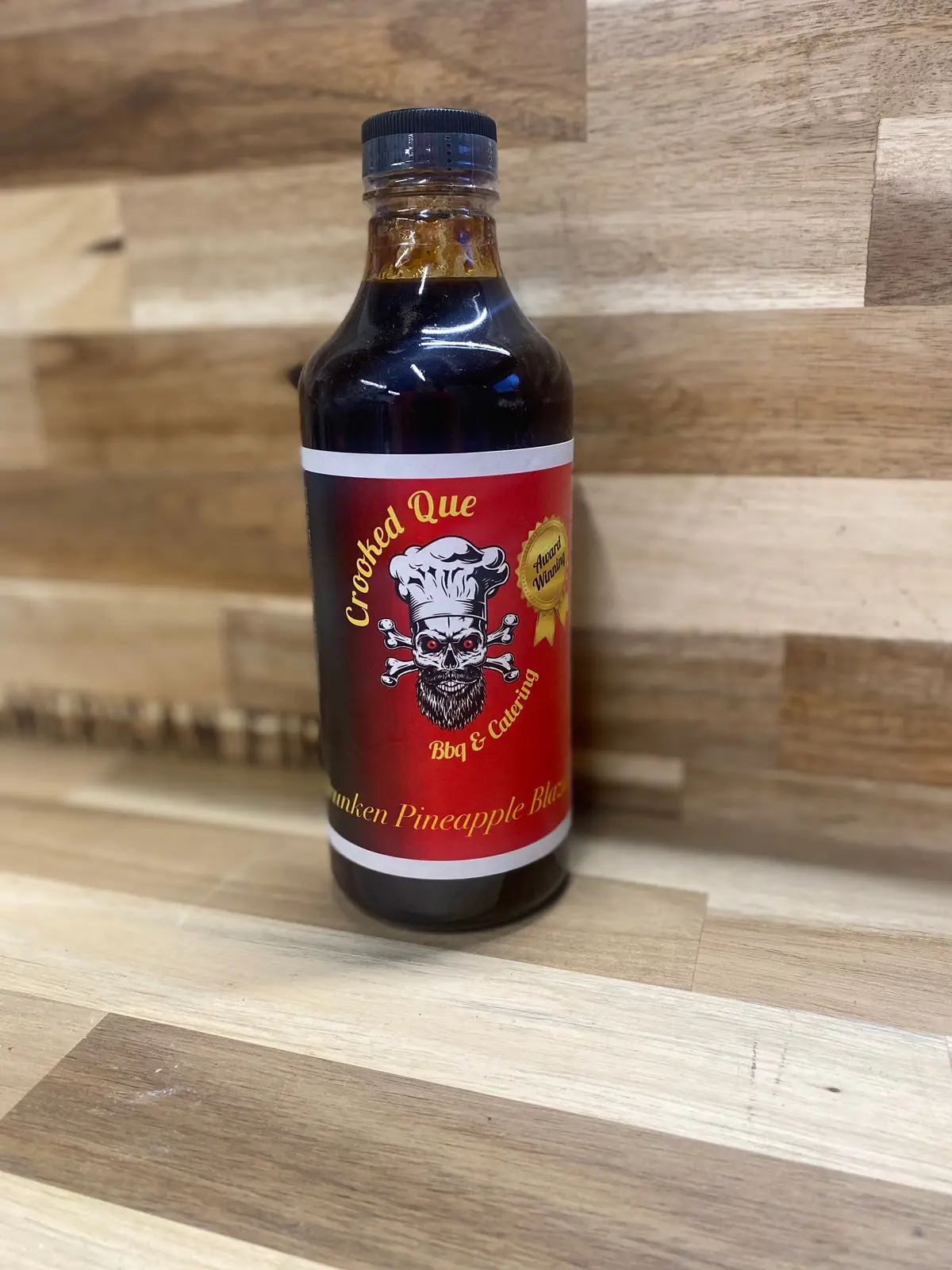 Crooked Que Drunken Pineapple Blazin Sauce 1