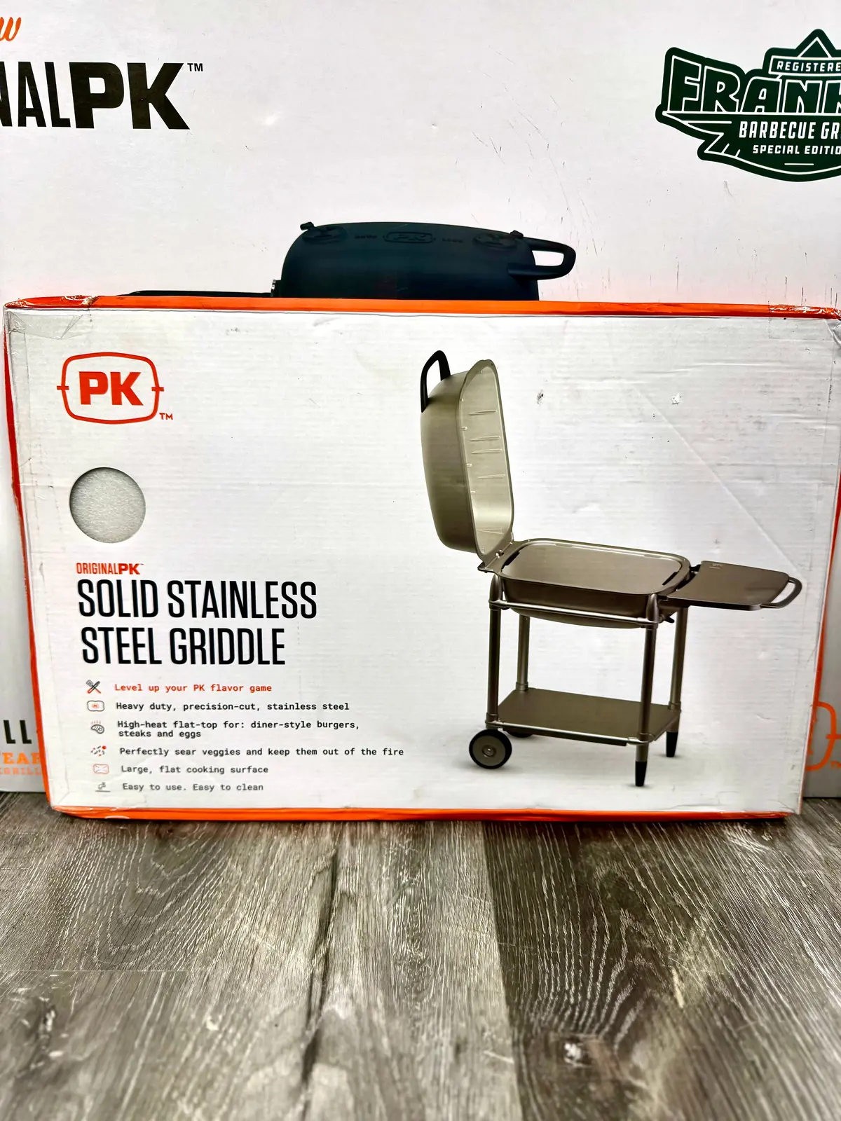Pk Stainless Steel Griddle Solid 1