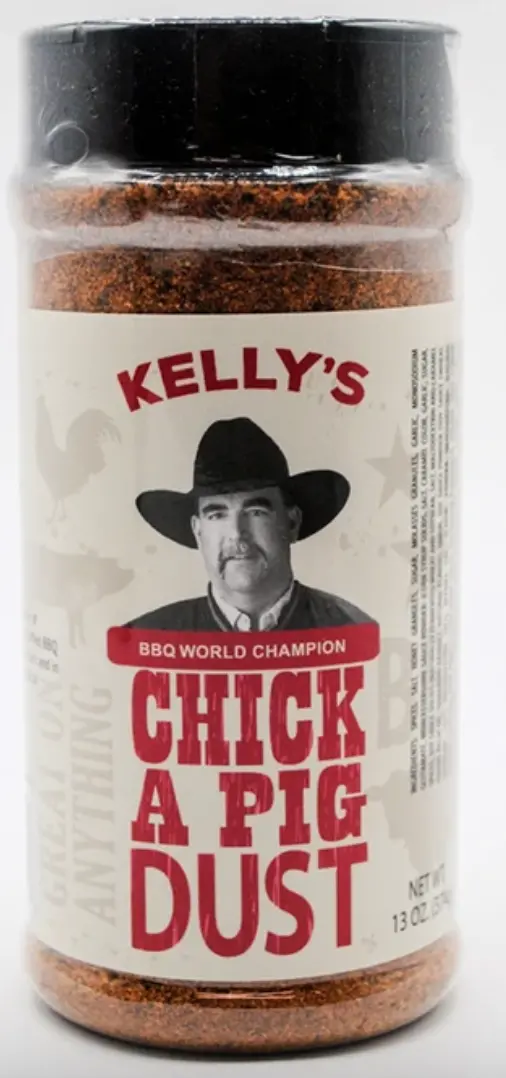Kellys Bbq World Champion Chick A Pig Dust 1