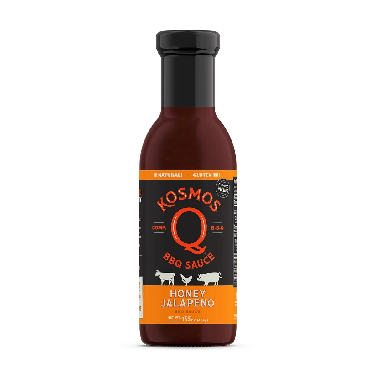 Kosmos Q Honey Jalapeno Bbq Sauce 1