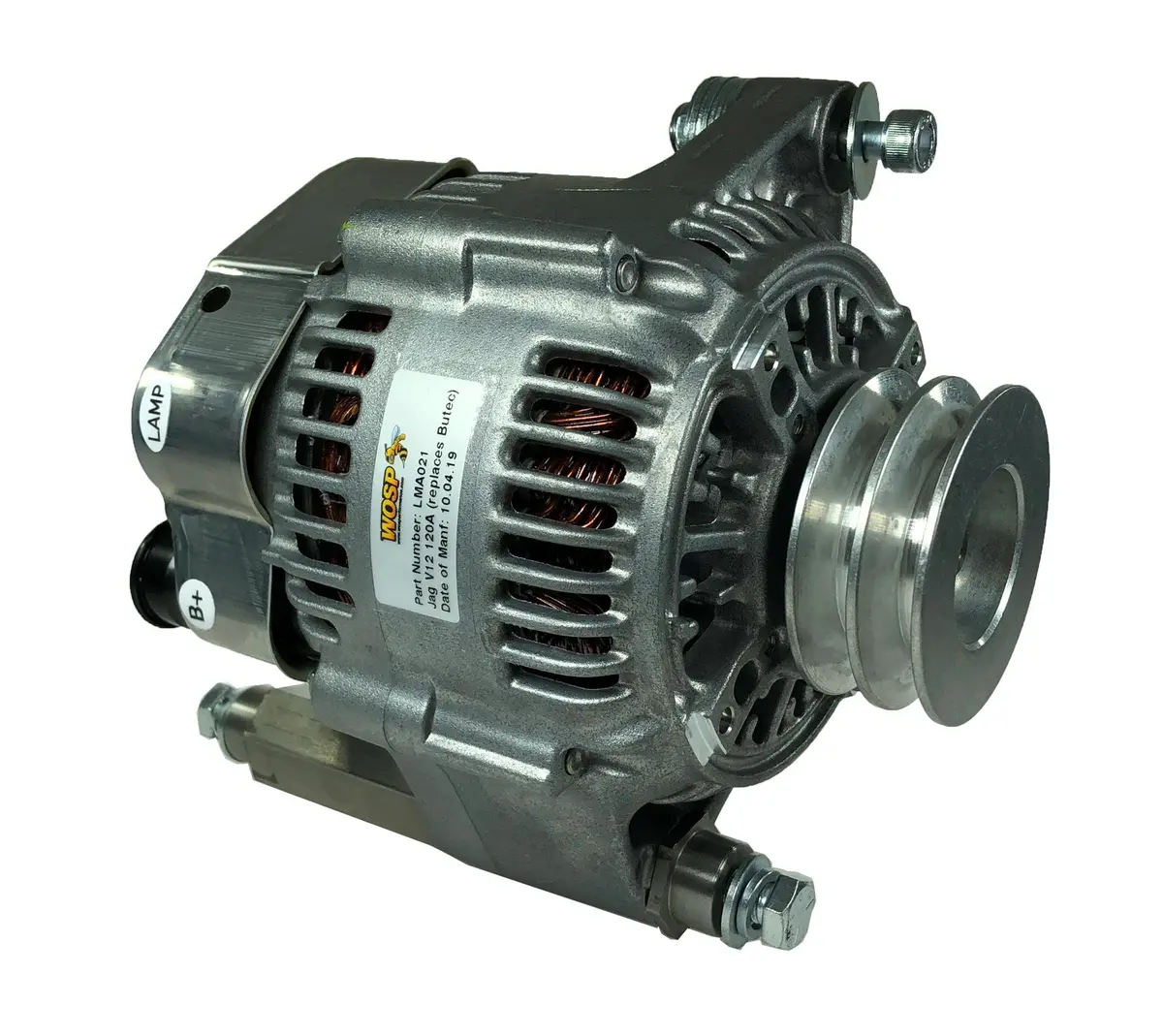 Wosp Lma021 Jaguar V12 E-Type 100A Alternator 1