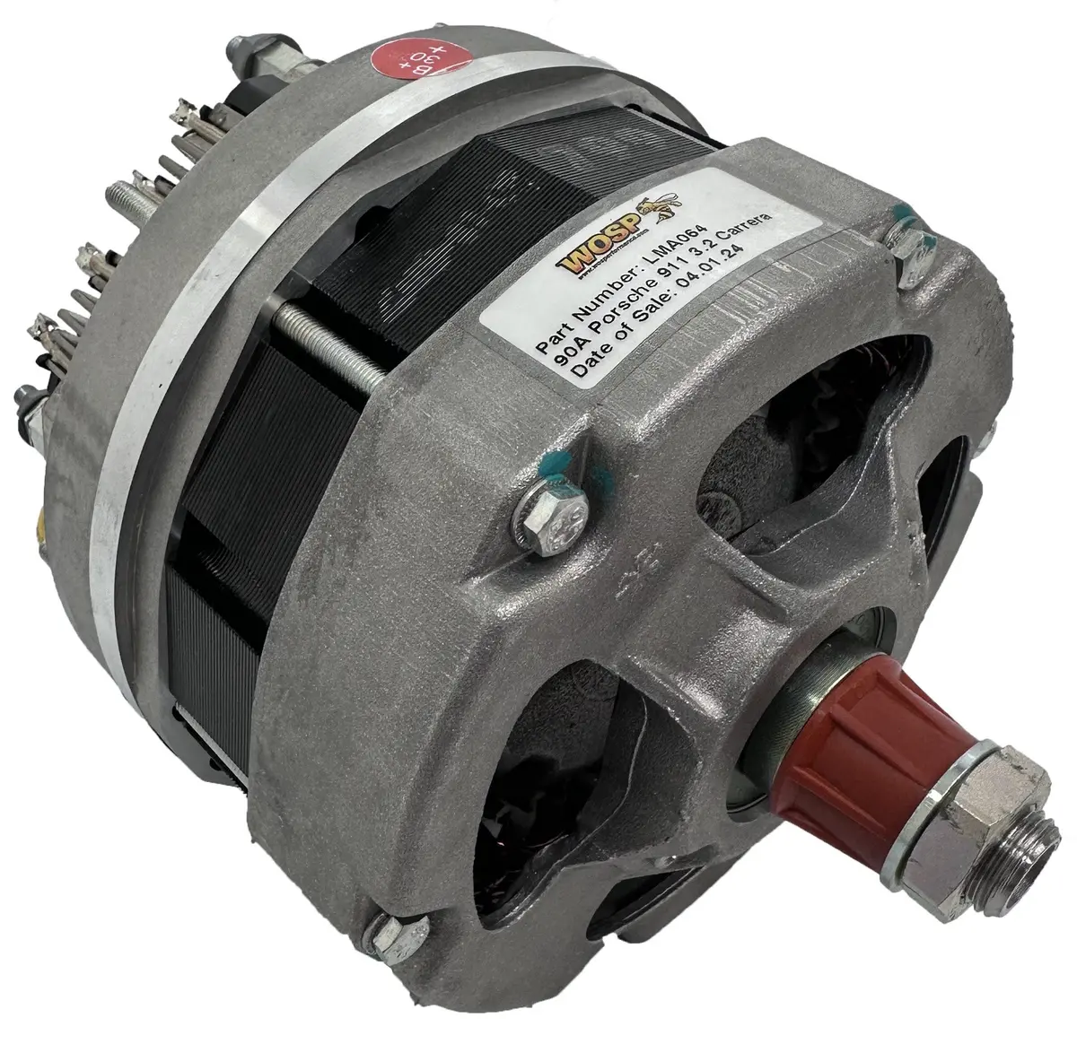 Wosp Lma064 Porsche 911 105A Alternator (Late 'Thin' Fan Housing ) 1
