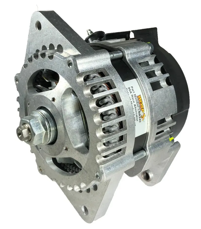 Wosp Lma340-Ho 170A (180°) Universal 3-Lug Billet Case Race Alternator (67Mm Footprint) 1