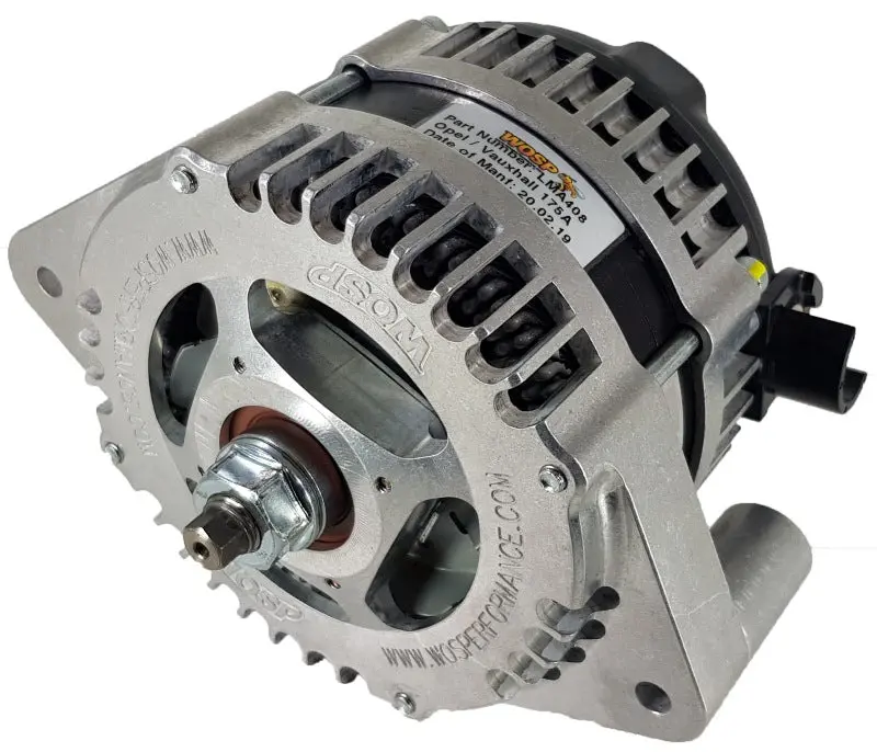 Wosp Lma408-Lo Vauxhall Xe ‘Redtop’ Pre ’94 120A Alternator (V Pulley) 1