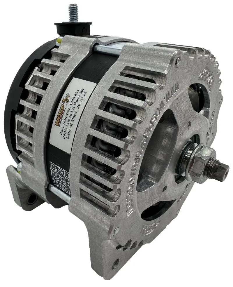 Wosp Lma421-Ho 390A Lucas Type Lh Mount Race Alternator 1