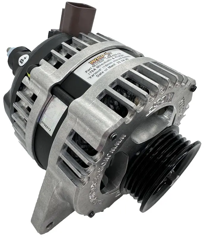 Wosp Lma433-10 Mitsubishi & Proton 'Various' 175A Alternator (10Mm Mount Holes) 1