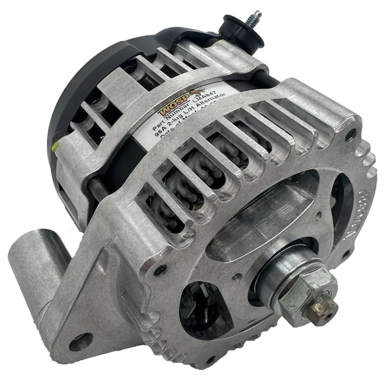 Wosp Lma547 95A (L/H) Universal 2-Lug Billet Case Race Alternator 1