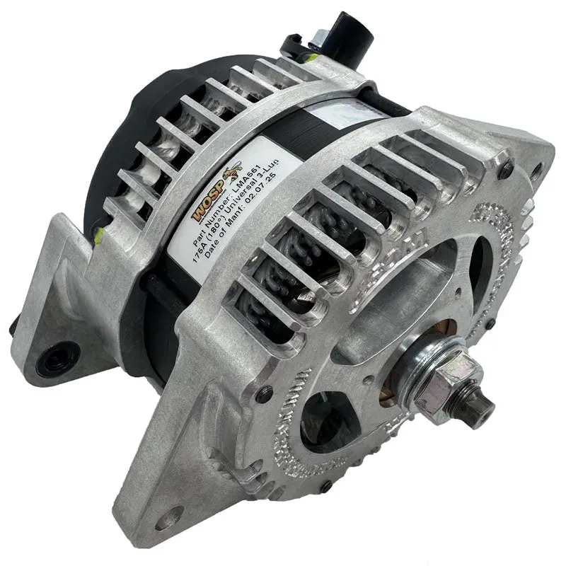 Wosp Lma561-Ho 320A (180°) Universal 3-Lug Billet Case Race Alternator 1