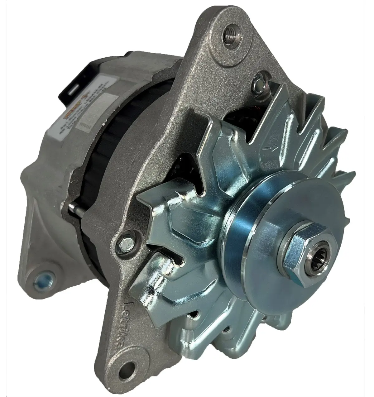 Wosp Lma638-80 Lucas Rh Mount 80A Alternator (Euro Plug) 1
