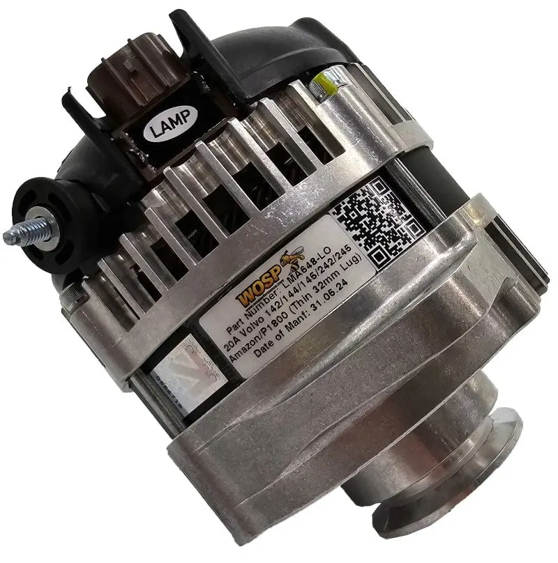 Wosp Lma648-Mho Volvo 142 / 144 / 145 / 242 / 245 / Amazon / P1800 250A Alternator (Thin 32Mm Lug) 1