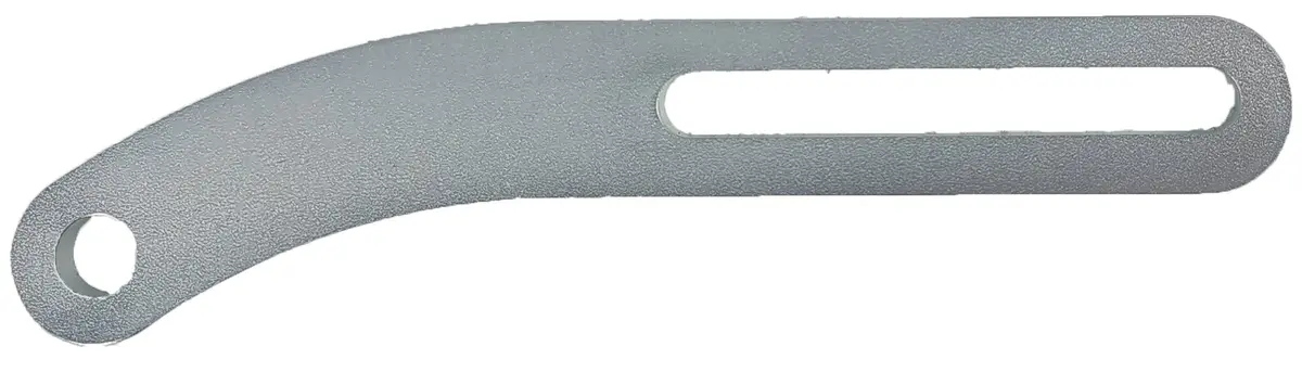 Wosp Lmab16-10 C Type Steel Curved Tensioner Mounting Bracket (10Mm Pivot Hole) 1