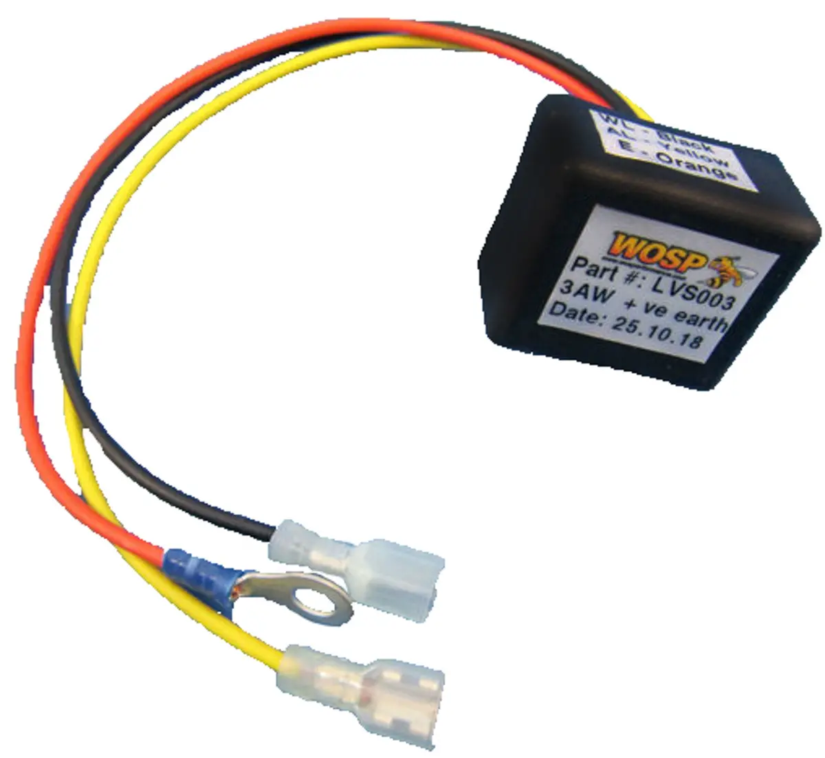 Wosp Lmlvs003 3Aw Warning Lamp Relay +Ve Earth 1