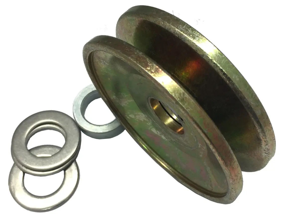 Wosp Lmp005-17 Pulley Fits 74Mm O.D Split V Pulley - 17Mm Bore 1