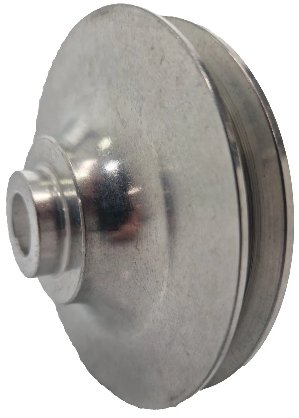 Wosp Lmp026-15 Pulley Fits 101Mm O.D 10Mm V Pulley - 15Mm Bore 1