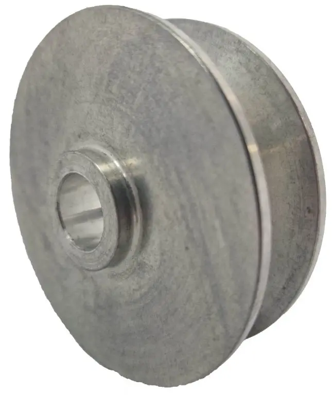 Wosp Lmp048-15 Pulley Fits 76Mm O.D 17Mm V Aluminium Pulley - 15Mm Bore 1