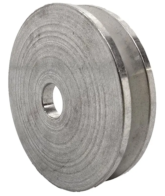 Wosp Lmp063-17 Pulley Fits 79Mm O.D 10Mm V Aluminium Pulley (4Mm Pitch) - 17Mm Bore 1