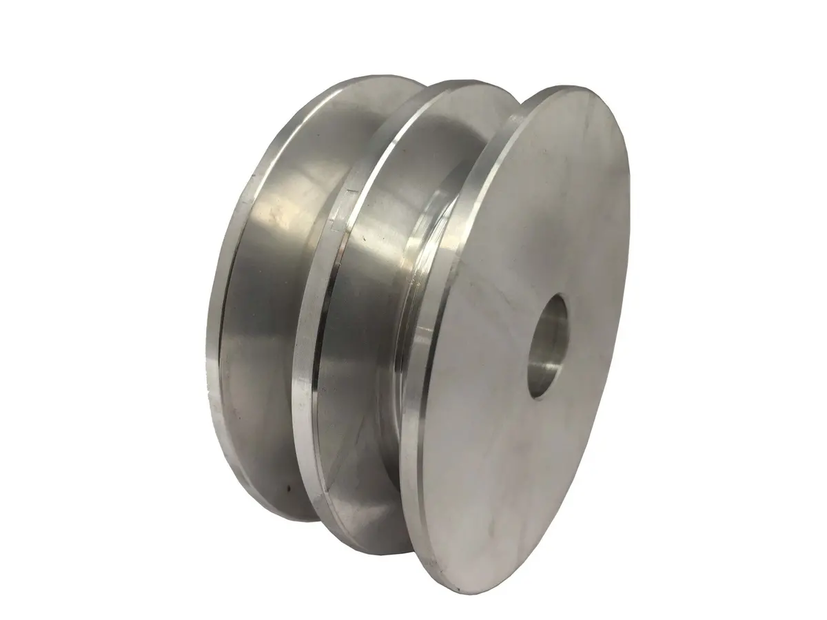 Wosp Lmp103-15 Pulley Fits 81Mm O.D 13Mm Twin V Pulley - 15Mm Bore 1