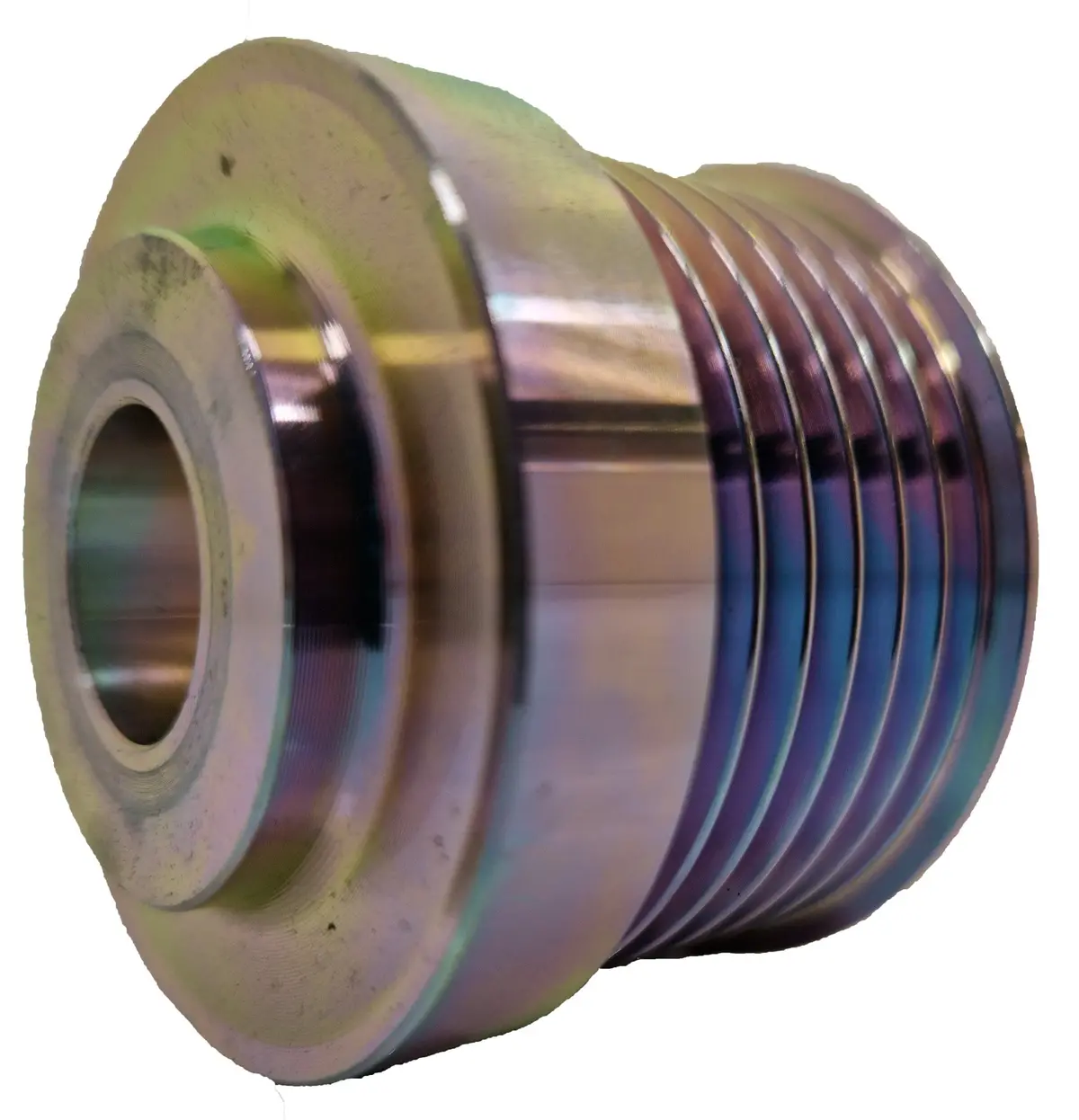 Wosp Lmp217-15 Pulley Fits 49Mm O.D 6Pk Pulley (16.5Mm Pitch) - 15Mm Bore 1