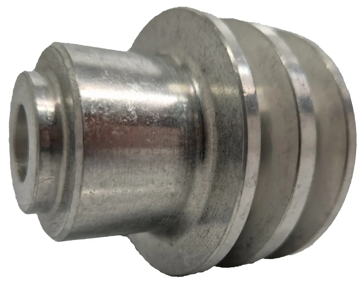 Wosp Lmp234-17 Pulley Fits 62Mm O.D 10Mm Twin V Pulley (35Mm Pitch) - 17Mm Bore 1