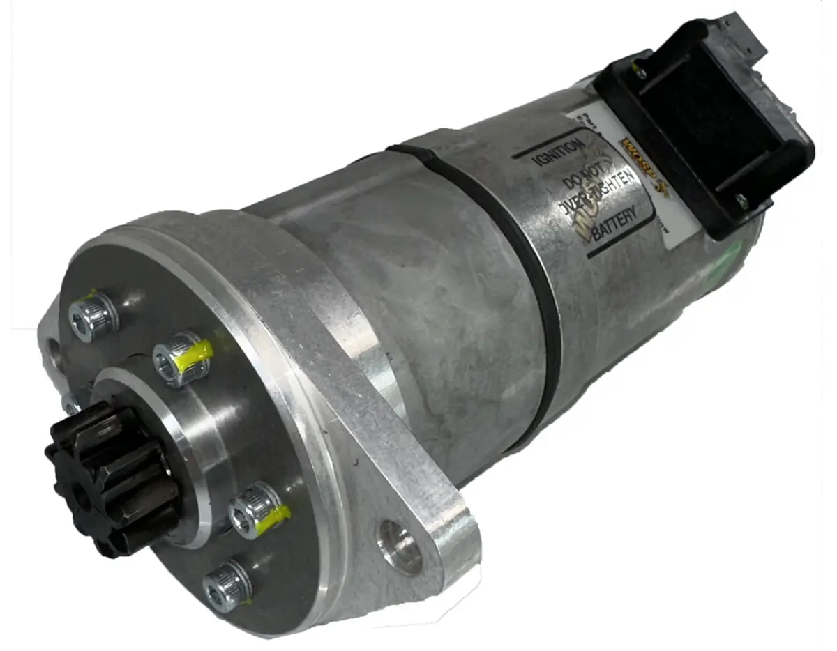 Wosp Lms008-9-2-Wax Starter Motor 12V 2.2Kw Fits Ford Crossflow / Kent / Bda (110 Tooth Ring Gear) 9 Tooth / 2 Bolt Wosp Axial Starter Motor 1