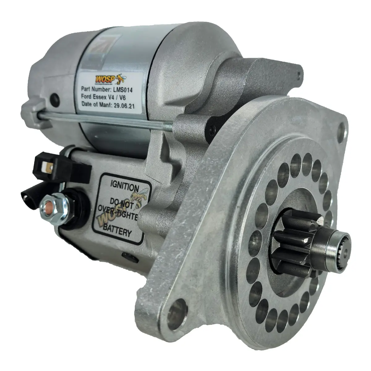 Wosp Lms014 Starter Motor 12V 1.4Kw Fits Ford Essex V4 / V6 High Torque Starter Motor 1