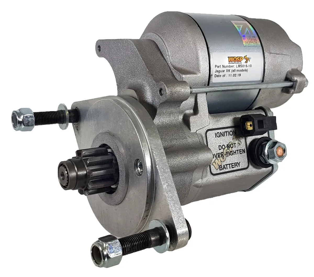 Wosp Lms015-10-Wax Starter Motor 12V 2.2Kw Fits Jaguar Xk (10 Tooth / 132 Tooth Ring Gear) Axial Starter Motor 1