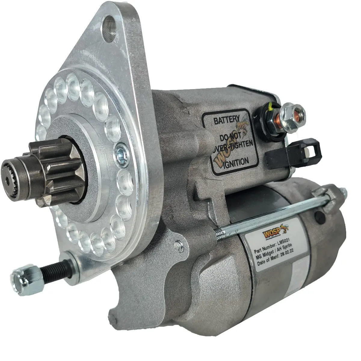 Wosp Lms021 Starter Motor 12V 1.4Kw Fits Austin Healey Sprite / Mg Midget High Torque Starter Motor 1