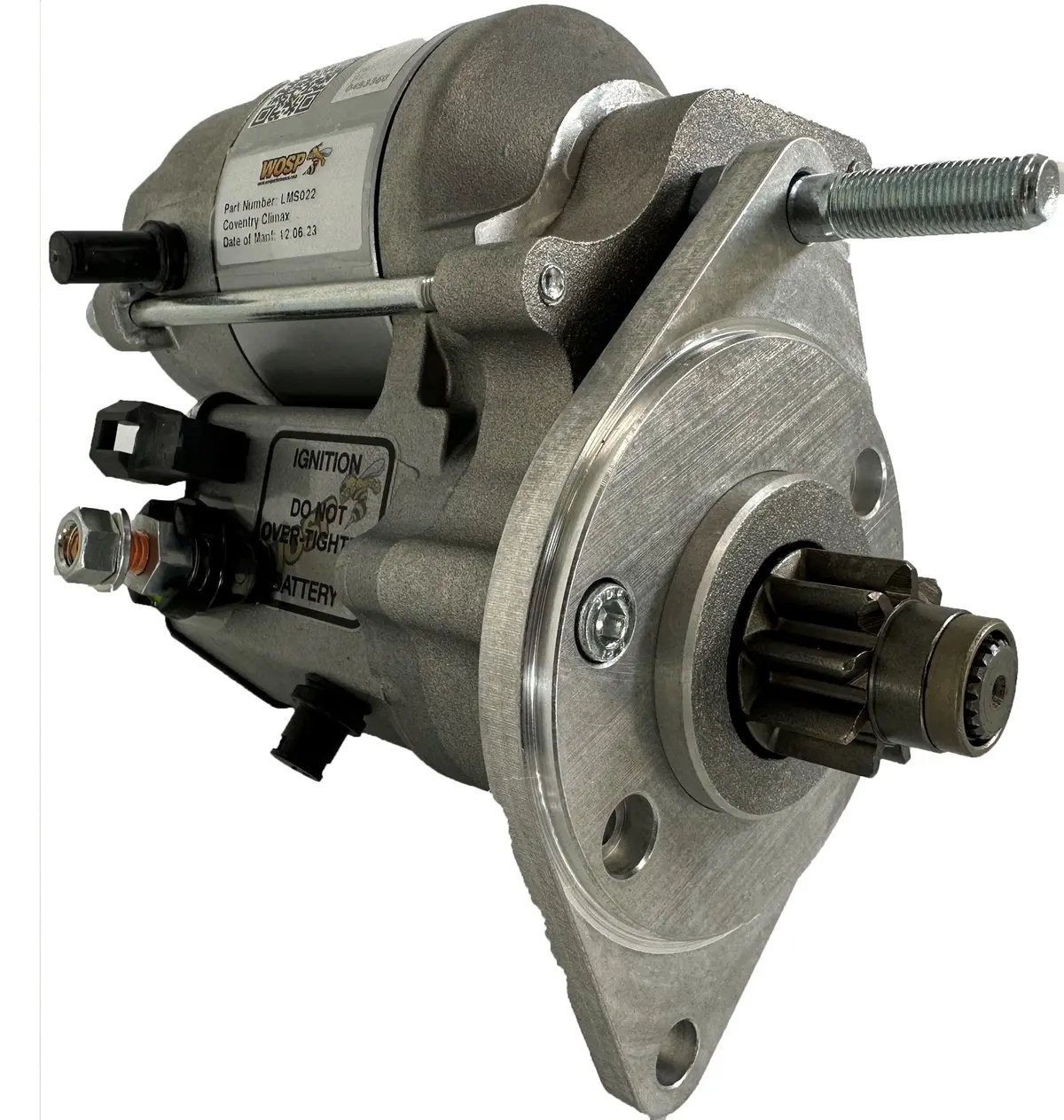 Wosp Lms022 Starter Motor 12V 1.4Kw Fits Coventry Climax High Torque Starter Motor 1