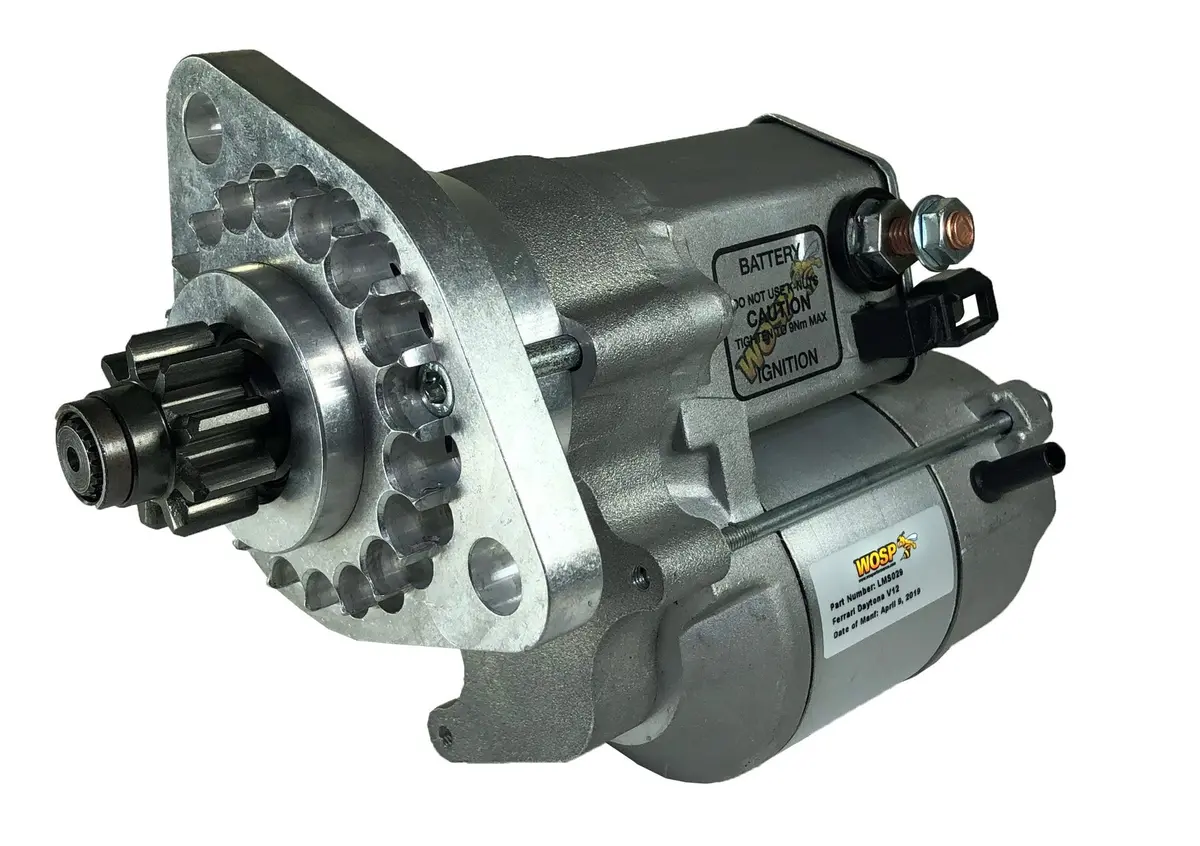Wosp Lms029 Starter Motor 12V 1.4Kw Fits Ferrari V12 High Torque Starter Motor 1