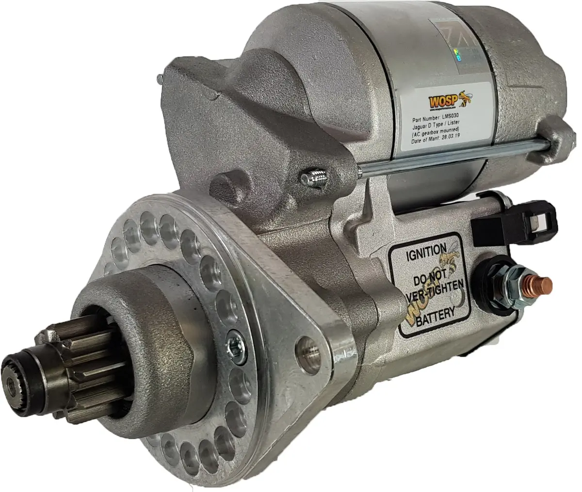 Wosp Lms030 Starter Motor 12V 1.4Kw Fits Jaguar D-Type High Torque Starter Motor 1