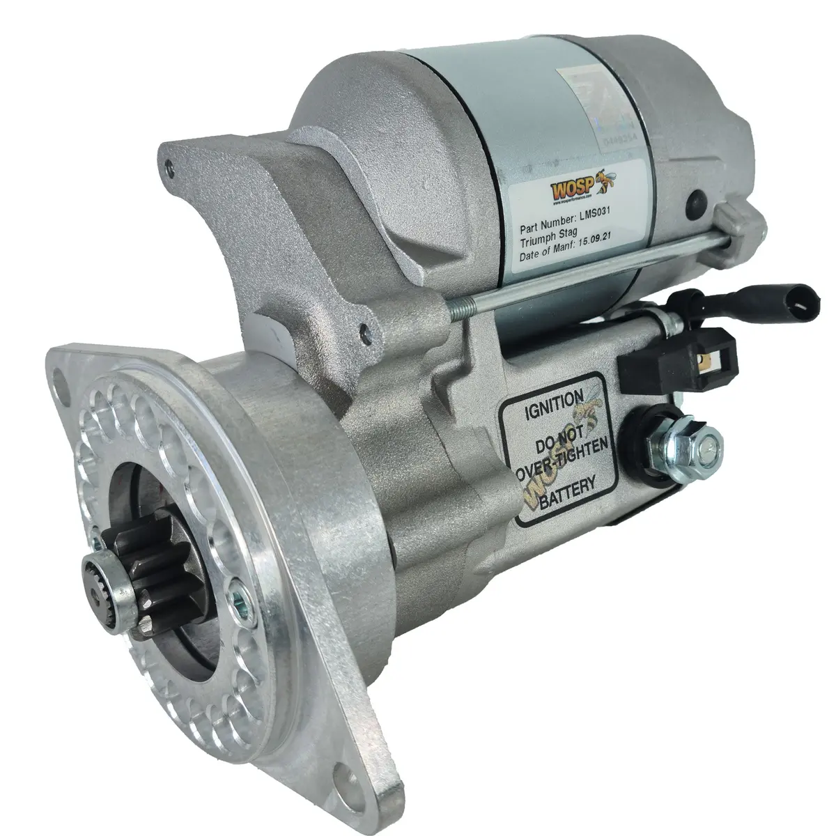 Wosp Lms031 Starter Motor 12V 1.4Kw Fits Triumph Stag High Torque Starter Motor 1