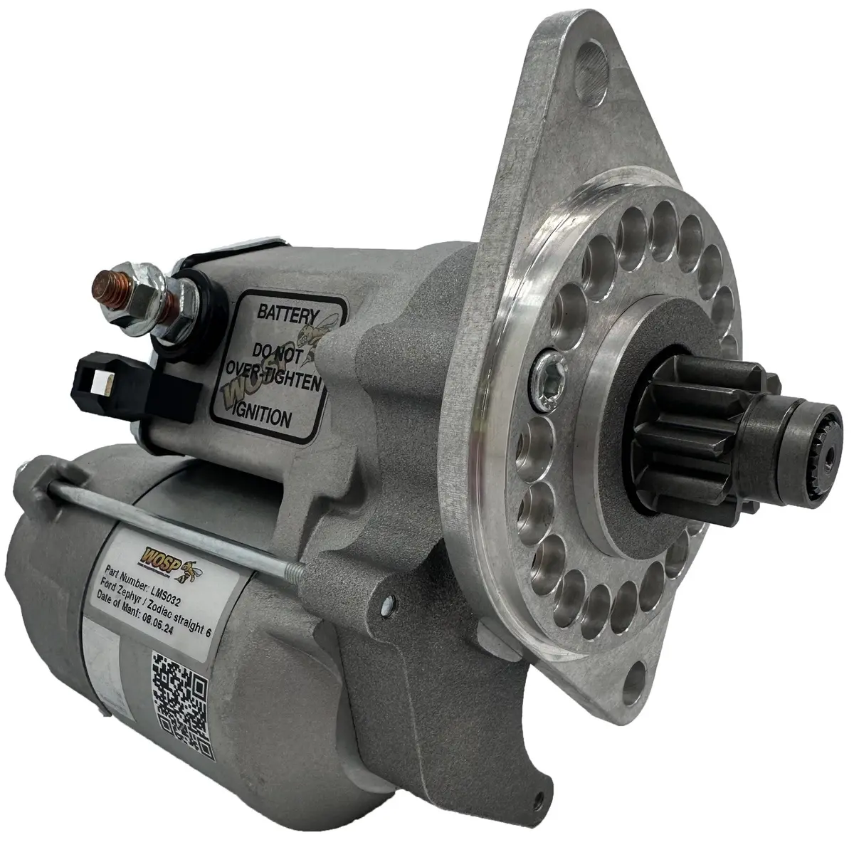 Wosp Lms032 Starter Motor 12V 1.4Kw Fits Ford Zephyr / Zodiac Straight 6 High Torque Starter 1