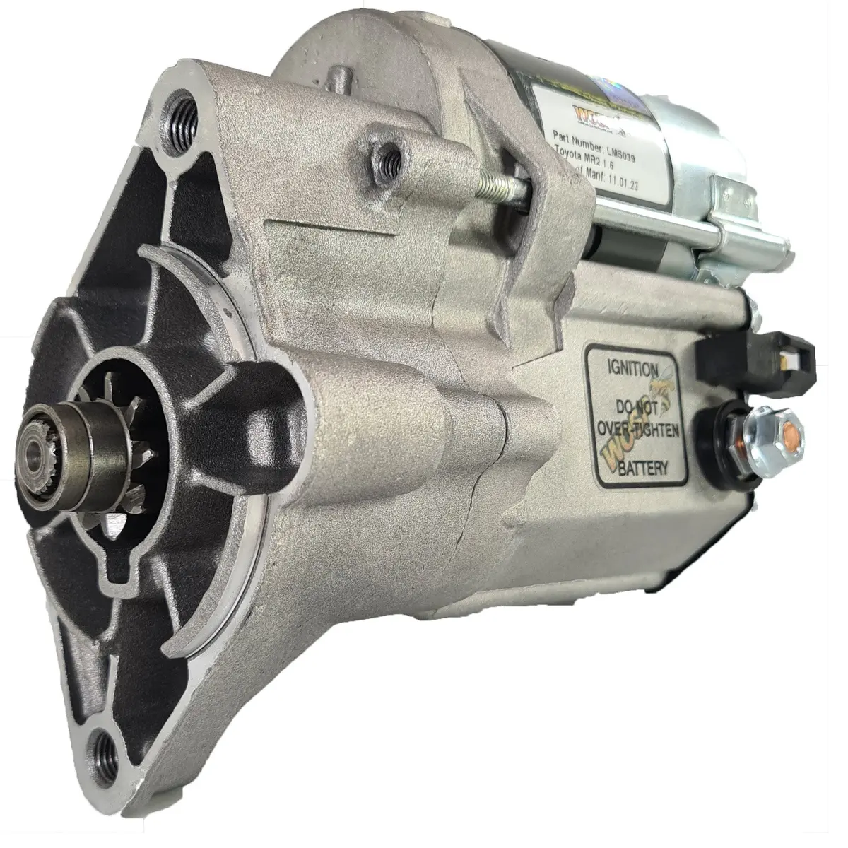 Wosp Lms039 Starter Motor 12V 1Kw Fits Toyota Celica / Corolla / Mr2 / Sprinter Oe Starter Motor 1