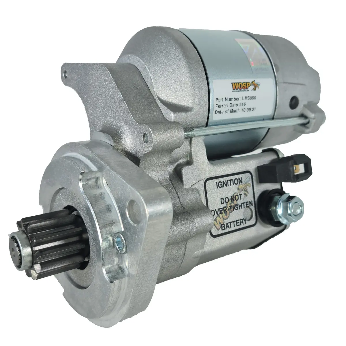 Wosp Lms050 Starter Motor 12V 1.4Kw Fits Ferrari Dino 206 / 246 High Torque Starter Motor 1