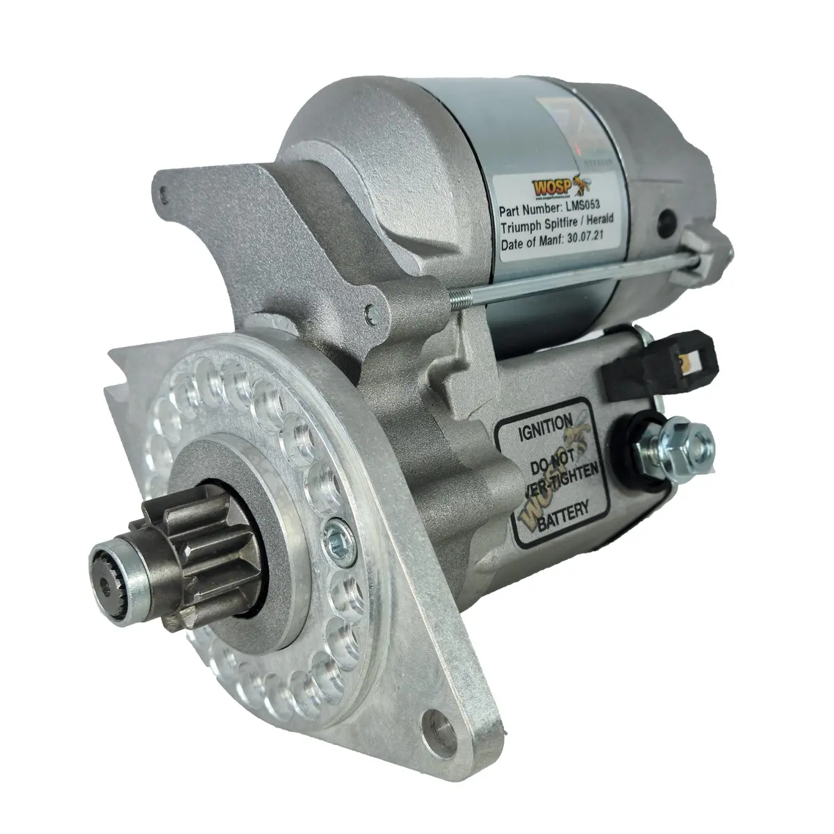 Wosp Lms053 Starter Motor 12V 1.4Kw Fits Triumph Spitfire / Herald High Torque Starter Motor 1