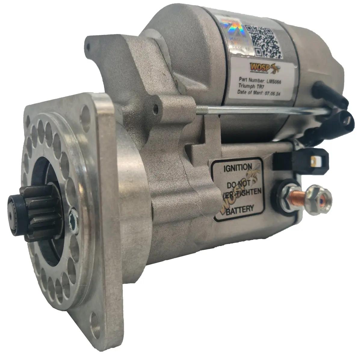 Wosp Lms056 Starter Motor 12V 1.4Kw Fits Triumph Tr7 High Torque Starter Motor 1