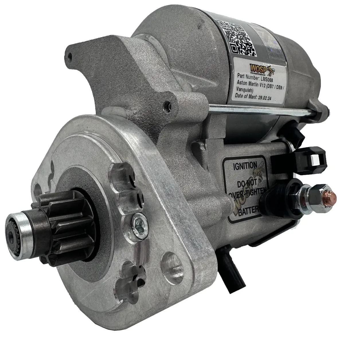 Wosp Lms068 Starter Motor 12V 1.4Kw Fits Aston Martin V12 (Db7 / Db9 / Vanquish) High Torque Starter Motor 1