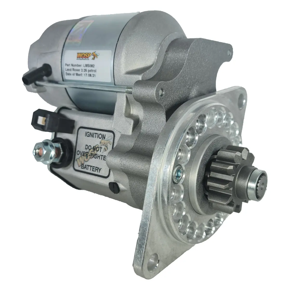 Wosp Lms082 Starter Motor 12V 1.4Kw Fits Land Rover 2.25 Petrol (Early / Common) & 2.6 High Torque Starter Motor 1