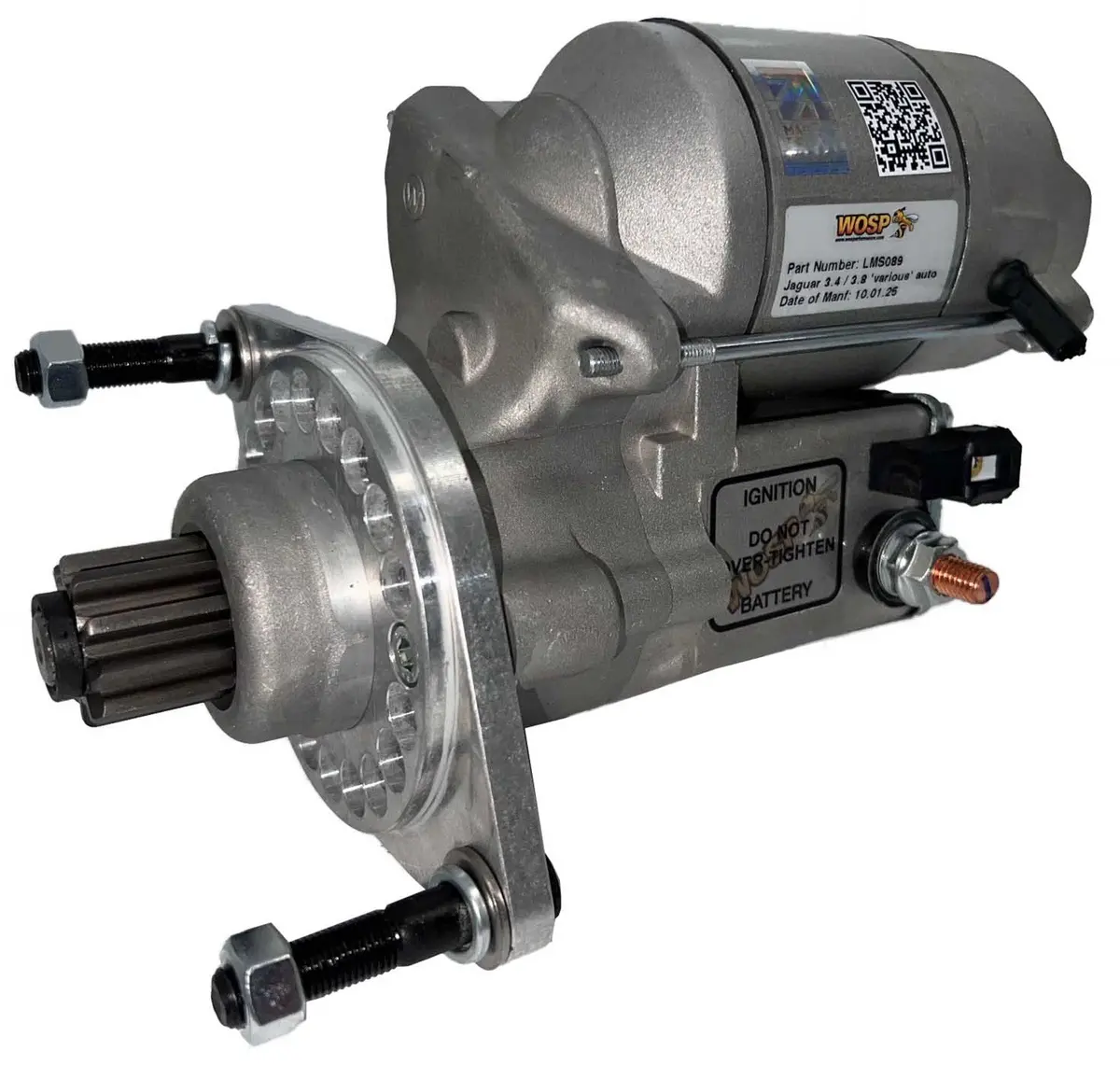 Wosp Lms089 Starter Motor 12V 1.4Kw Fits Jaguar 2.4 / 3.4 / 3.8 'Various' Auto Transmission High Torque Starter Motor 1